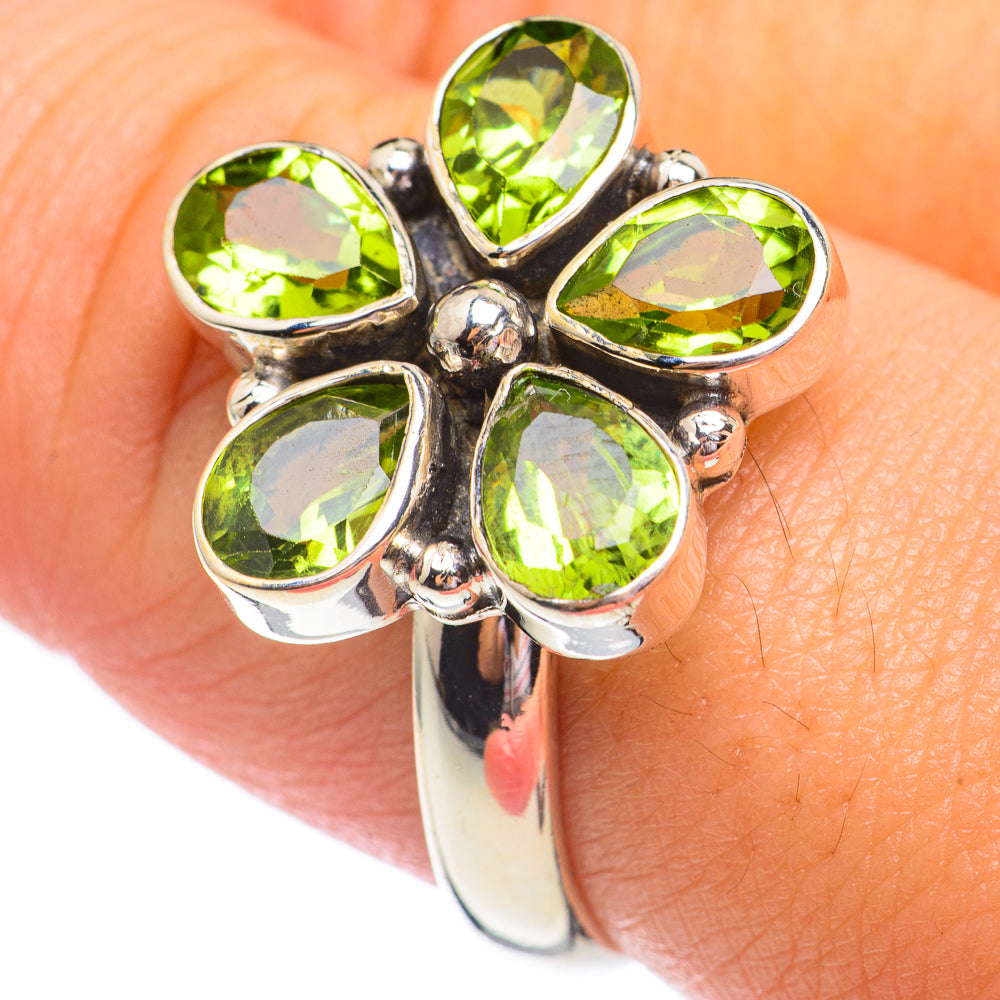 Peridot Rings handcrafted by Anasilvercos - RING67771