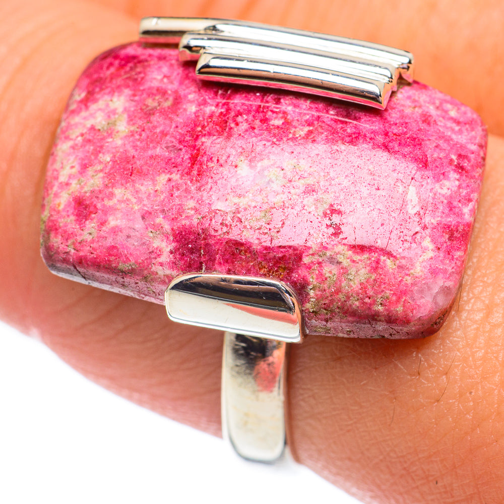 Thulite Rings handcrafted by Anasilvercos - RING67780