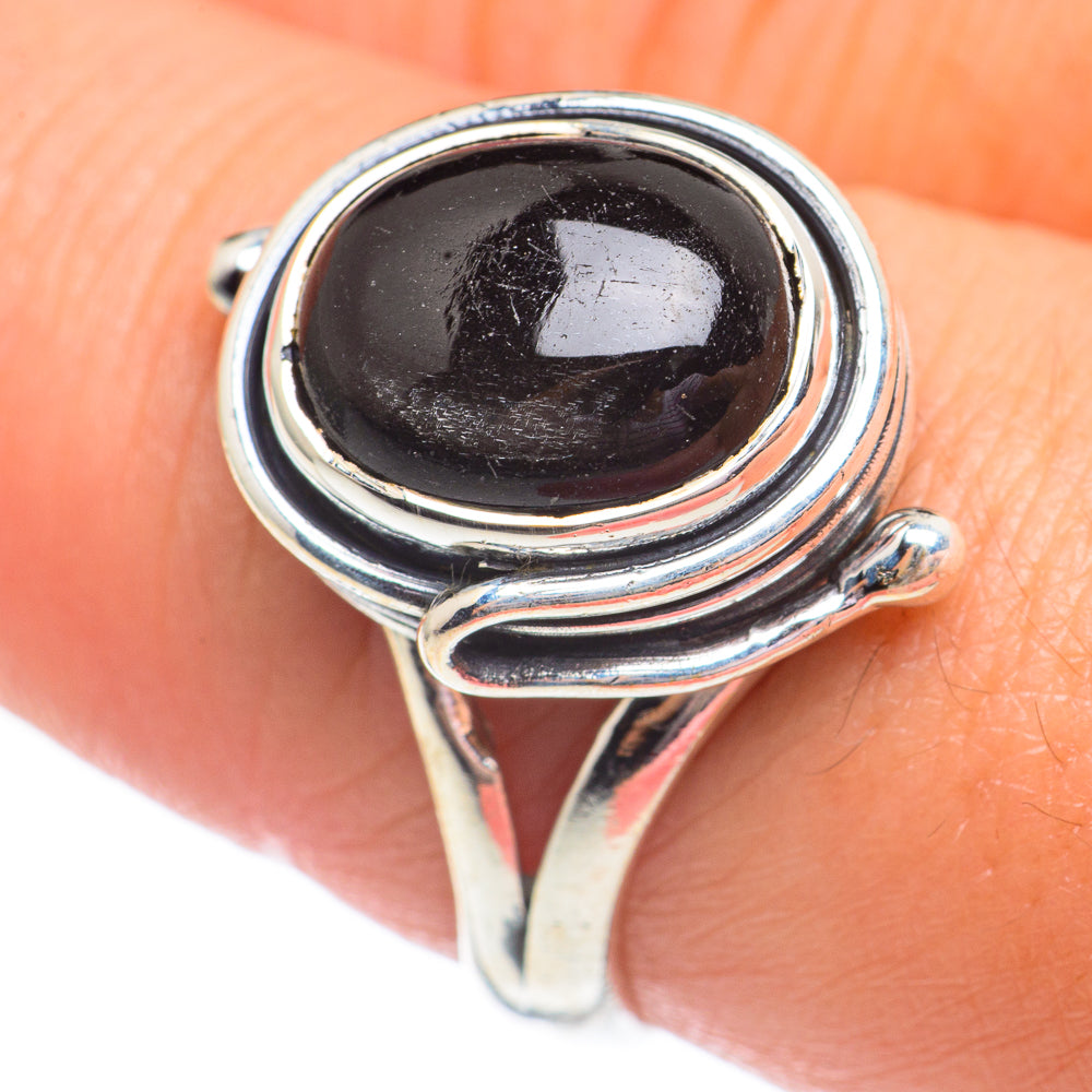 Black Onyx Rings handcrafted by Anasilvercos - RING67789