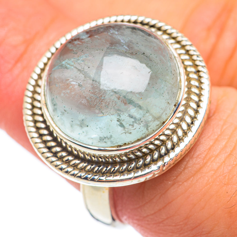 Aquamarine Rings handcrafted by Anasilvercos - RING67801
