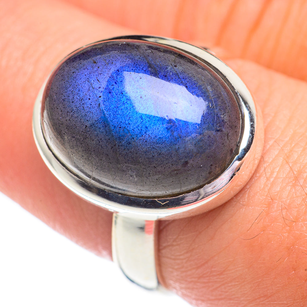 Labradorite Rings handcrafted by Anasilvercos - RING67802
