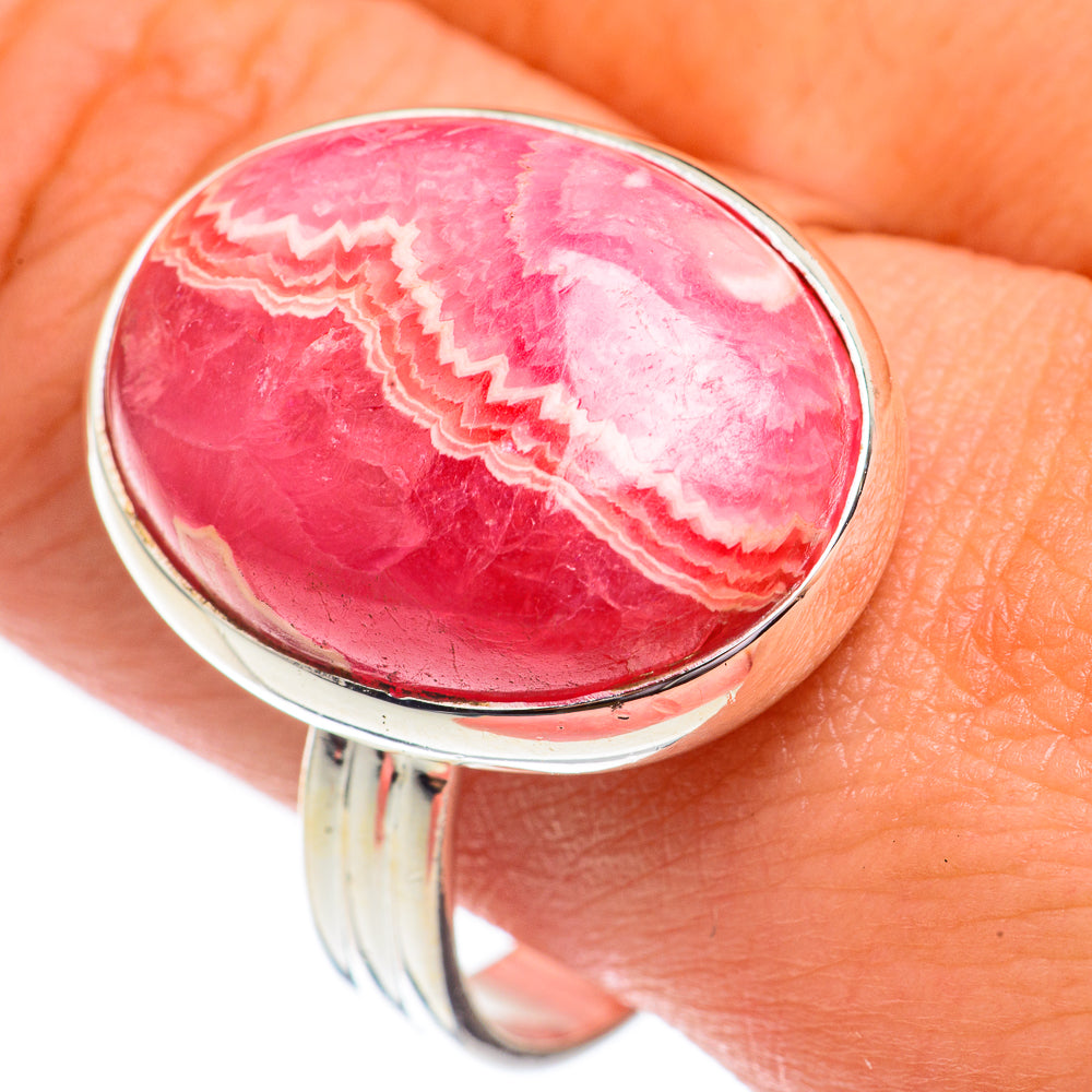 Rhodochrosite Rings handcrafted by Anasilvercos - RING67816