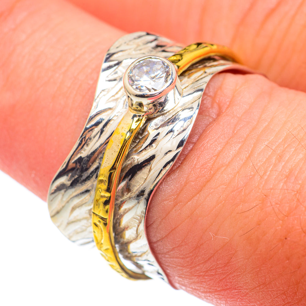 Meditation Spinner Rings handcrafted by Anasilvercos - RING67822