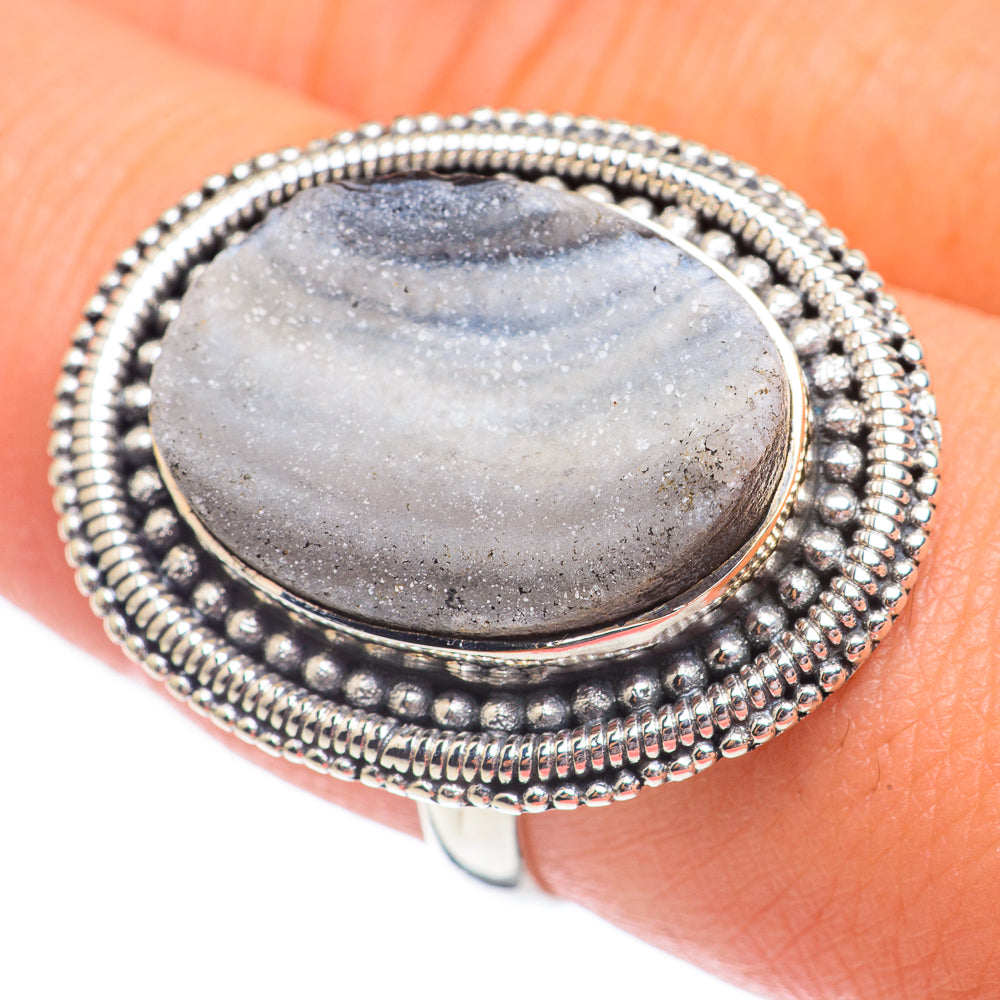 Desert Druzy Rings handcrafted by Anasilvercos - RING67834