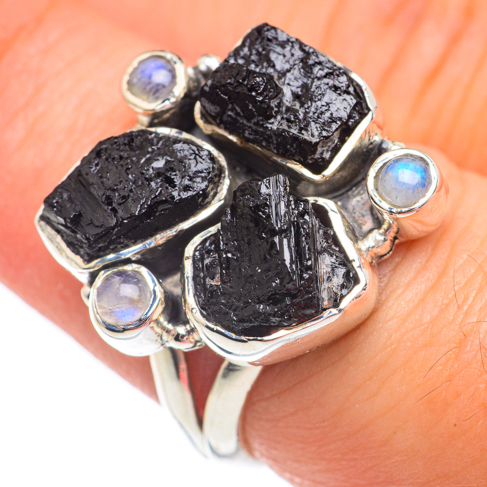 Black Onyx Rings handcrafted by Anasilvercos - RING67859