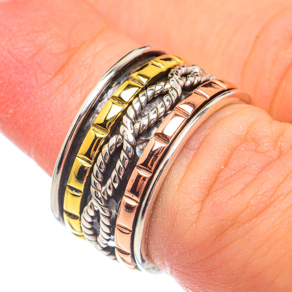 Meditation Spinner Rings handcrafted by Anasilvercos - RING67889