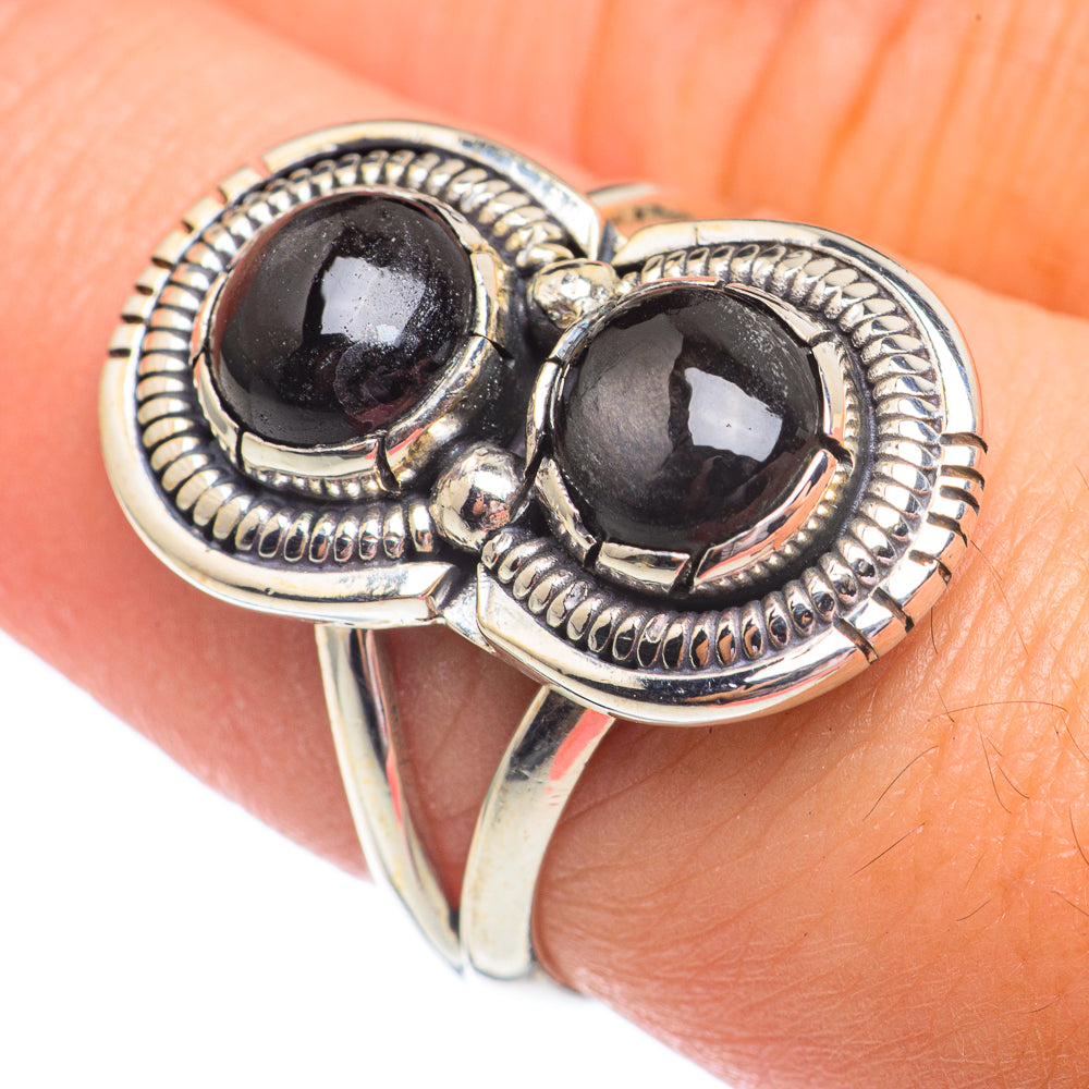Black Onyx Rings handcrafted by Anasilvercos - RING67892