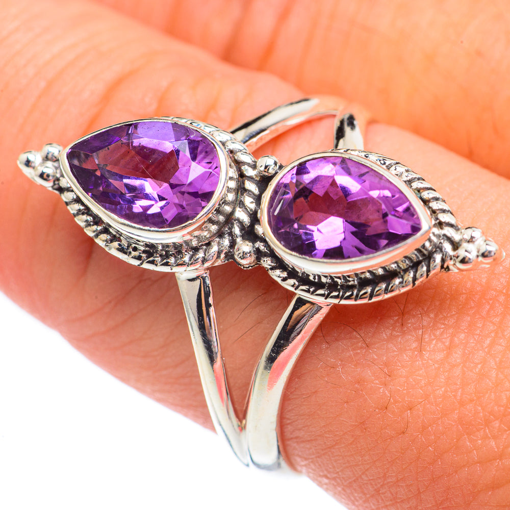 Amethyst Rings handcrafted by Anasilvercos - RING67918