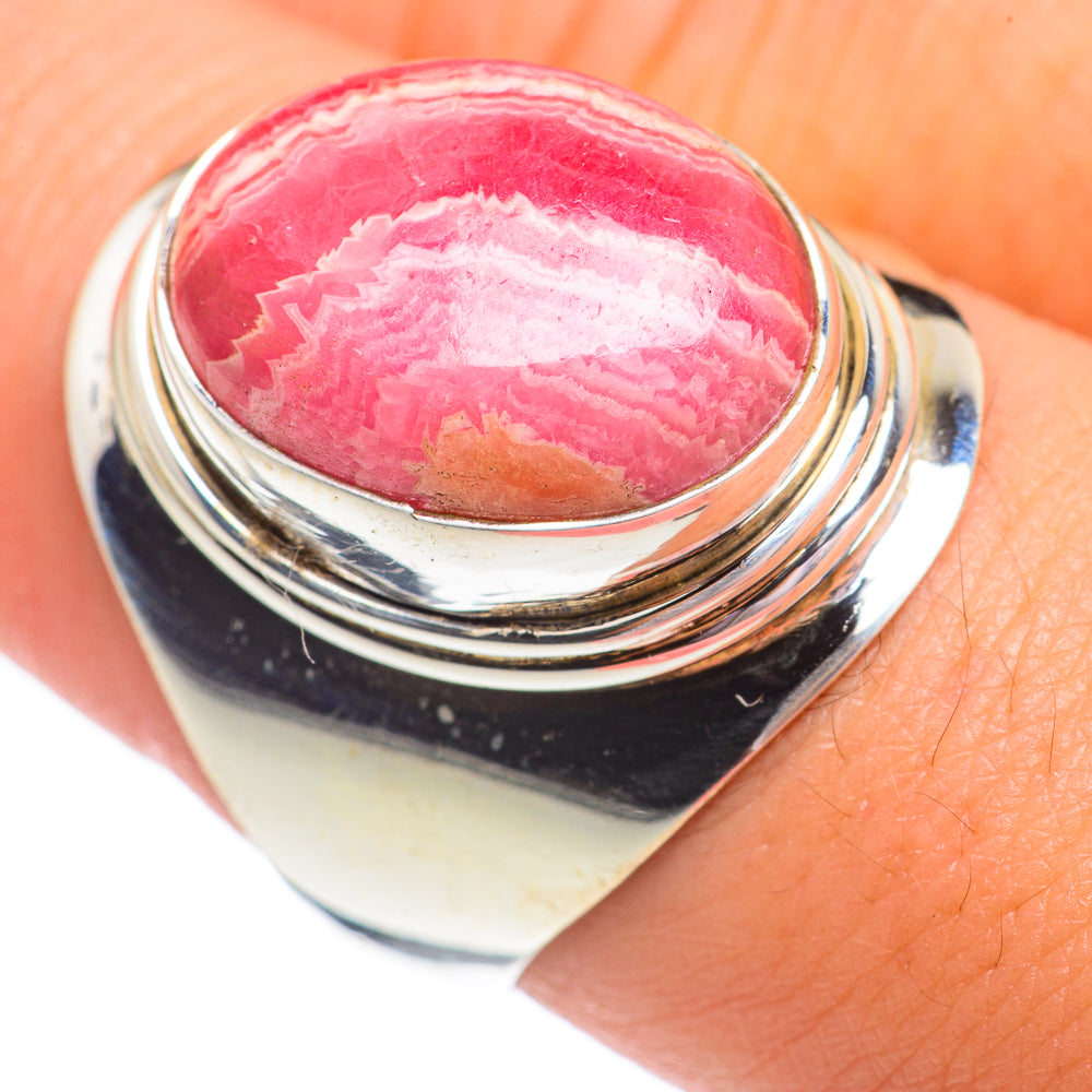 Rhodochrosite Rings handcrafted by Anasilvercos - RING67944