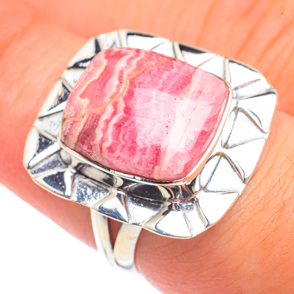 Rhodochrosite Rings handcrafted by Anasilvercos - RING67946
