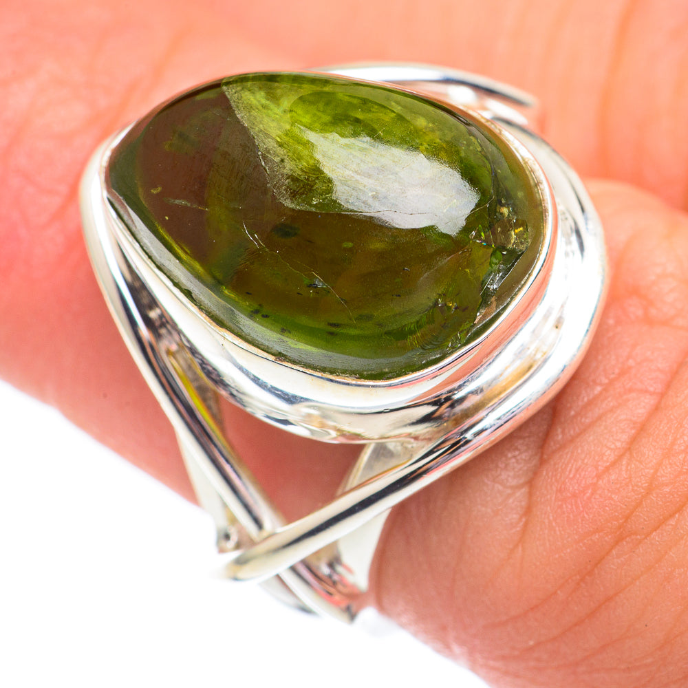 Peridot Rings handcrafted by Anasilvercos - RING67968