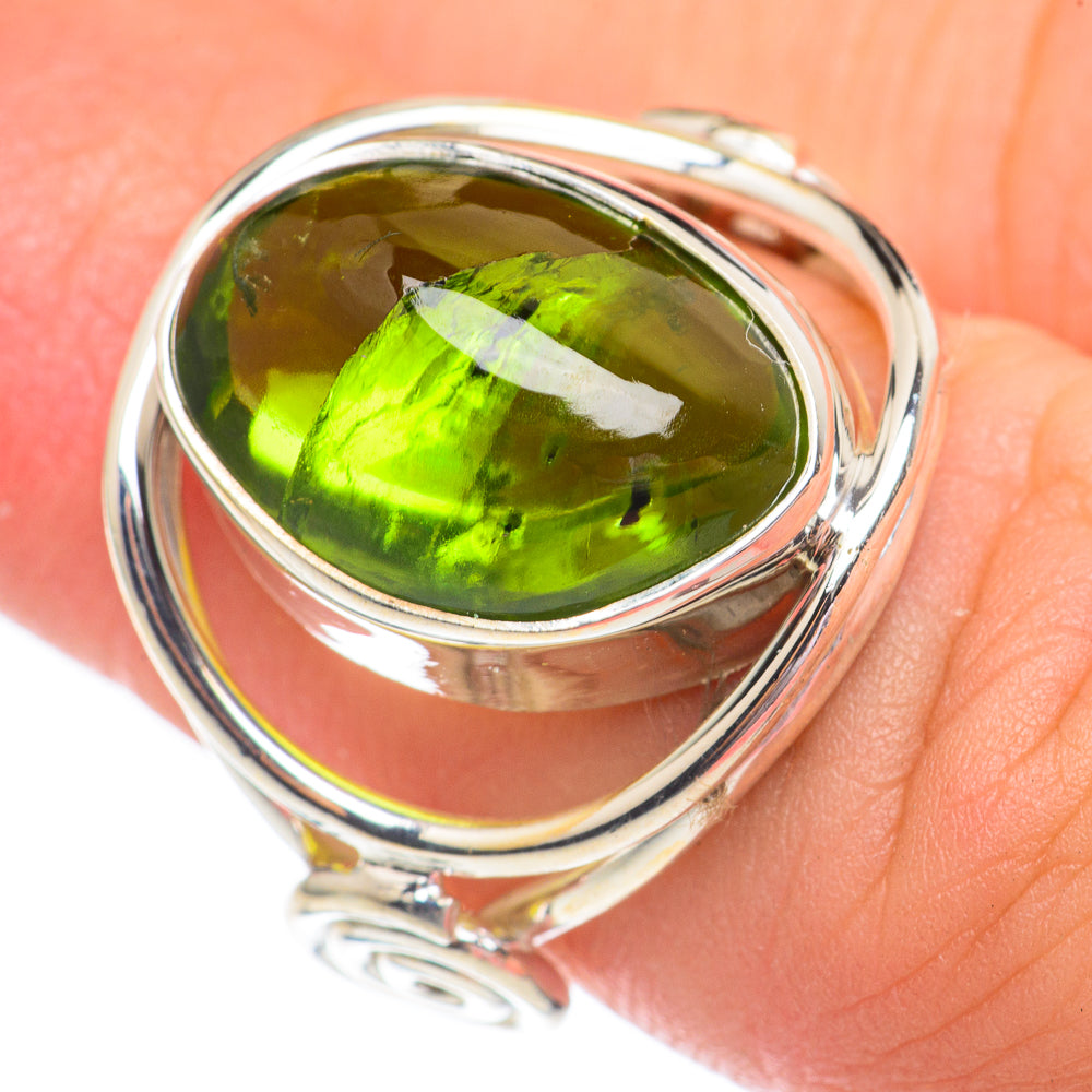 Peridot Rings handcrafted by Anasilvercos - RING67970