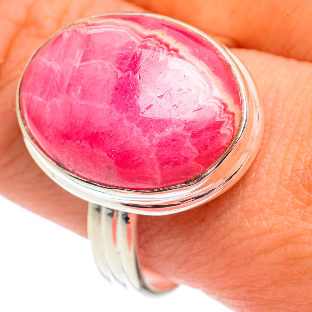 Rhodochrosite Rings handcrafted by Anasilvercos - RING67974
