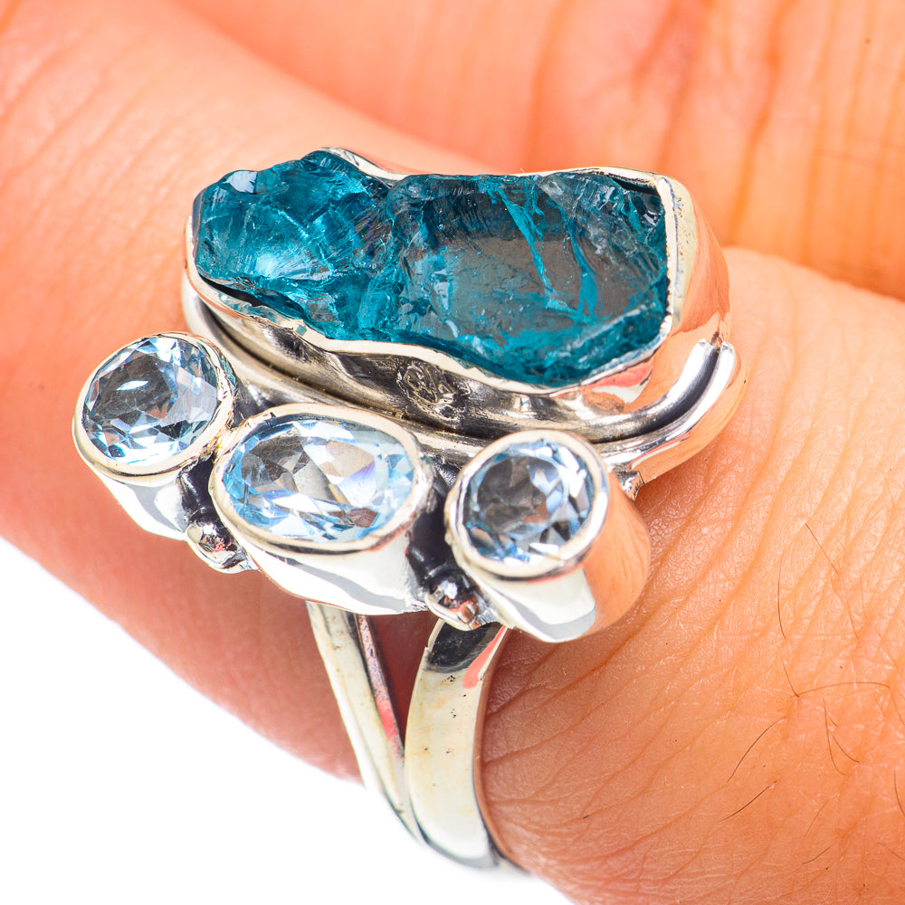 Apatite Rings handcrafted by Anasilvercos - RING68014