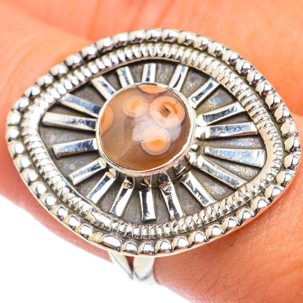 Ocean Jasper Rings handcrafted by Anasilvercos - RING68064