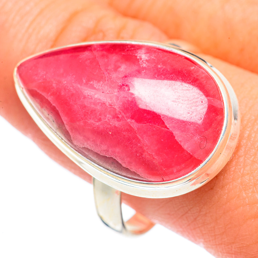Rhodochrosite Rings handcrafted by Anasilvercos - RING68068
