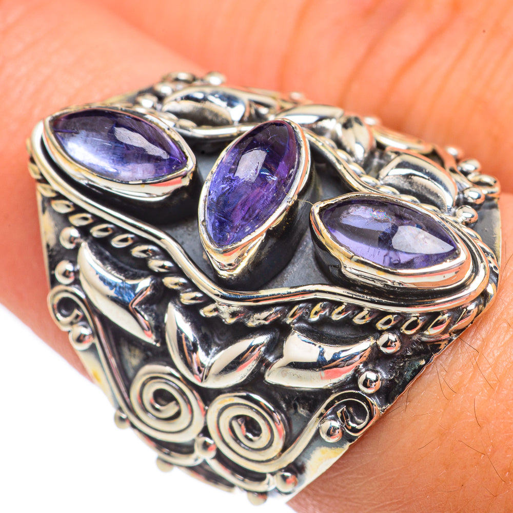 Tanzanite Rings handcrafted by Anasilvercos - RING68069