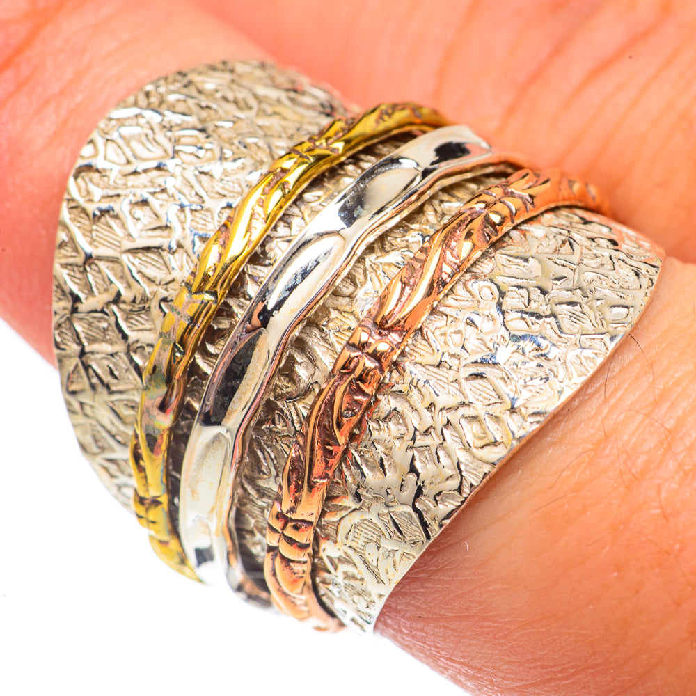 Meditation Spinner Rings handcrafted by Anasilvercos - RING68070