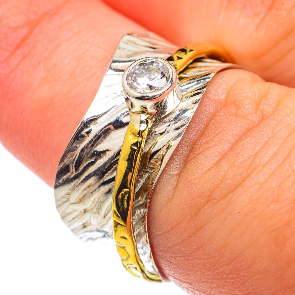 Meditation Spinner Rings handcrafted by Anasilvercos - RING68131