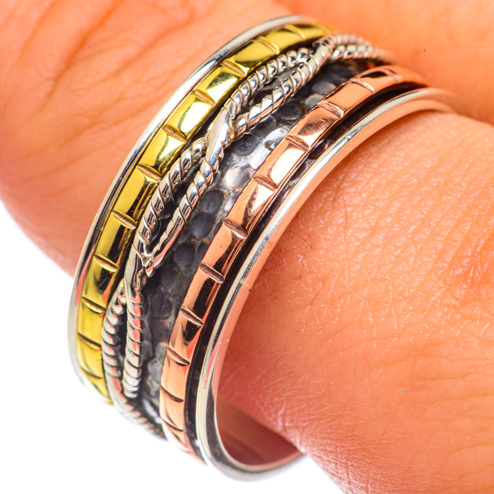 Copper Wedding Band Rings handcrafted by Anasilvercos - RING68132