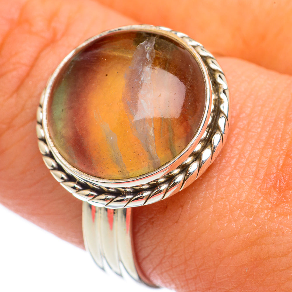 Fluorite Rings handcrafted by Anasilvercos - RING68141