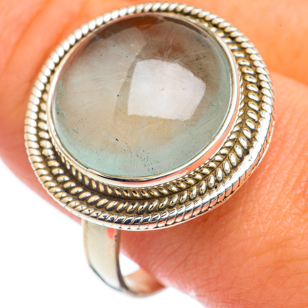 Aquamarine Rings handcrafted by Anasilvercos - RING68145