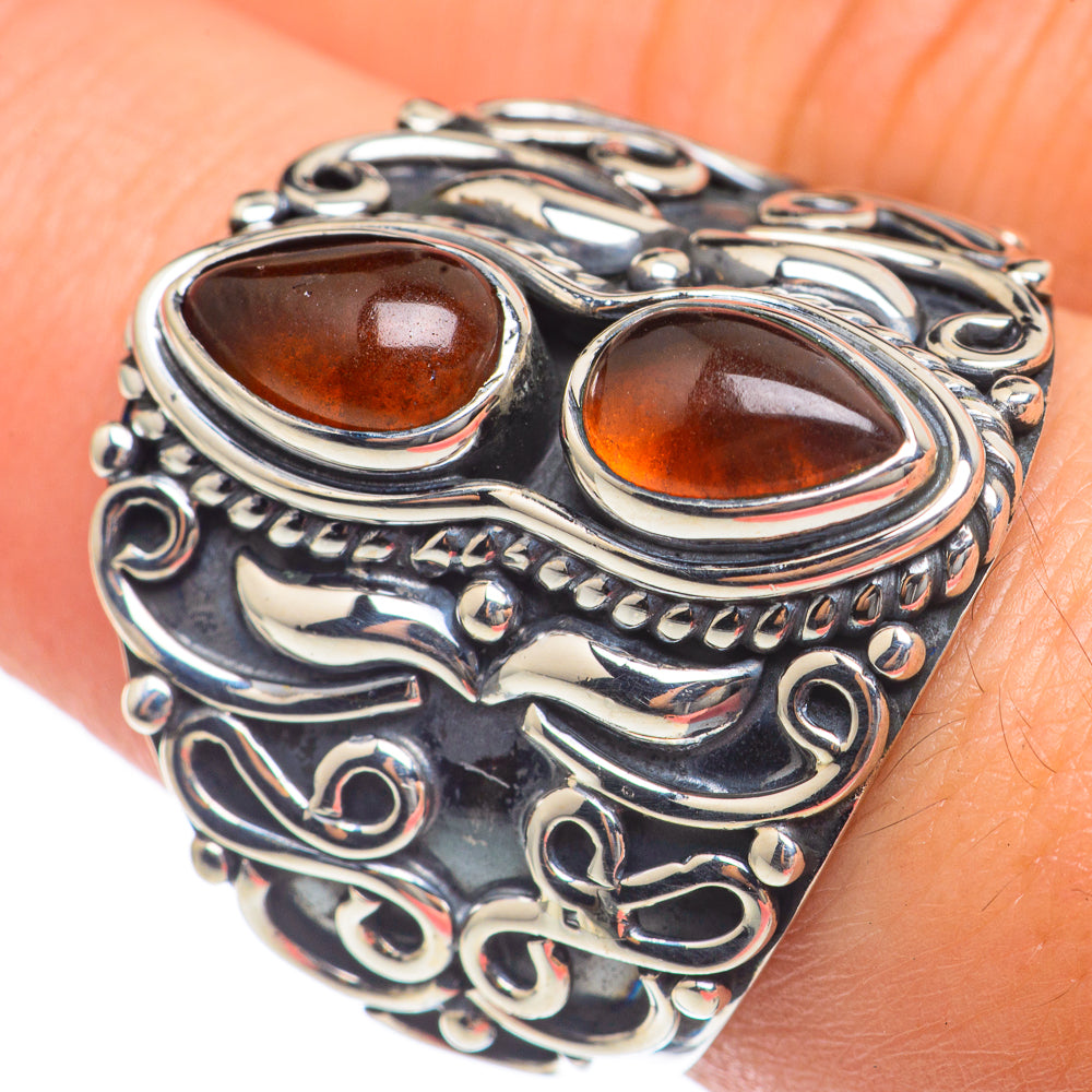 Baltic Amber Rings handcrafted by Anasilvercos - RING68155