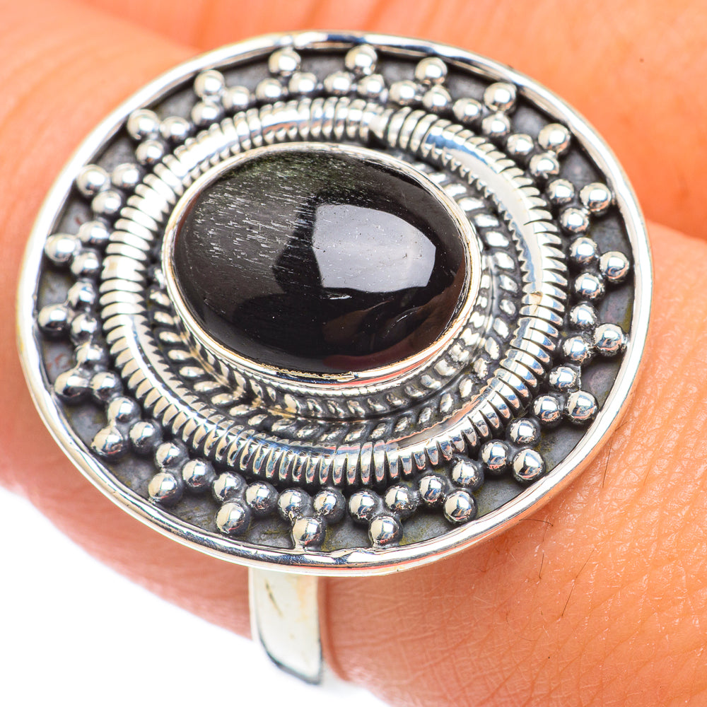 Black Onyx Rings handcrafted by Anasilvercos - RING68166