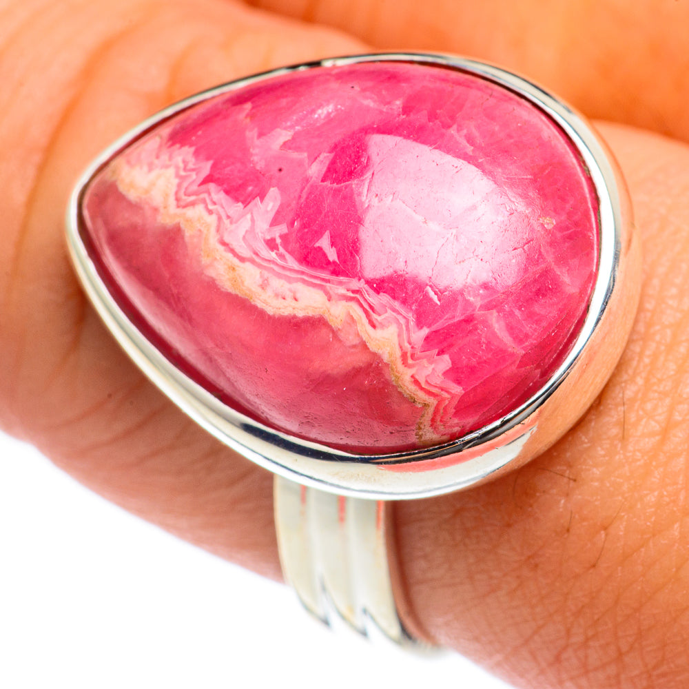 Rhodochrosite Rings handcrafted by Anasilvercos - RING68191