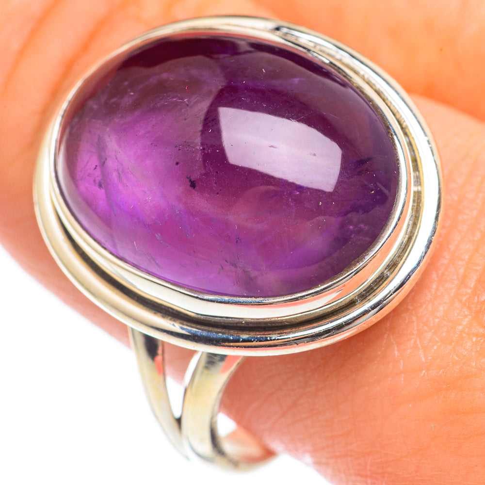 Amethyst Rings handcrafted by Anasilvercos - RING68196