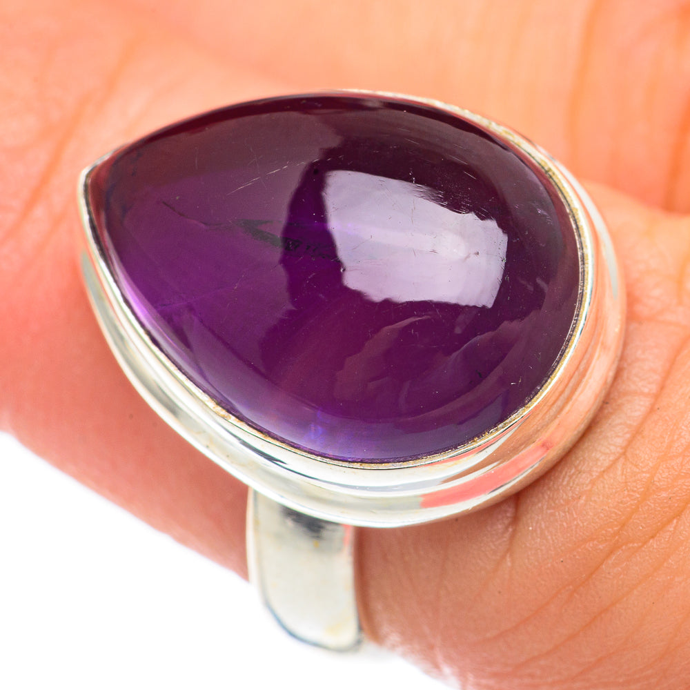 Amethyst Rings handcrafted by Anasilvercos - RING68220