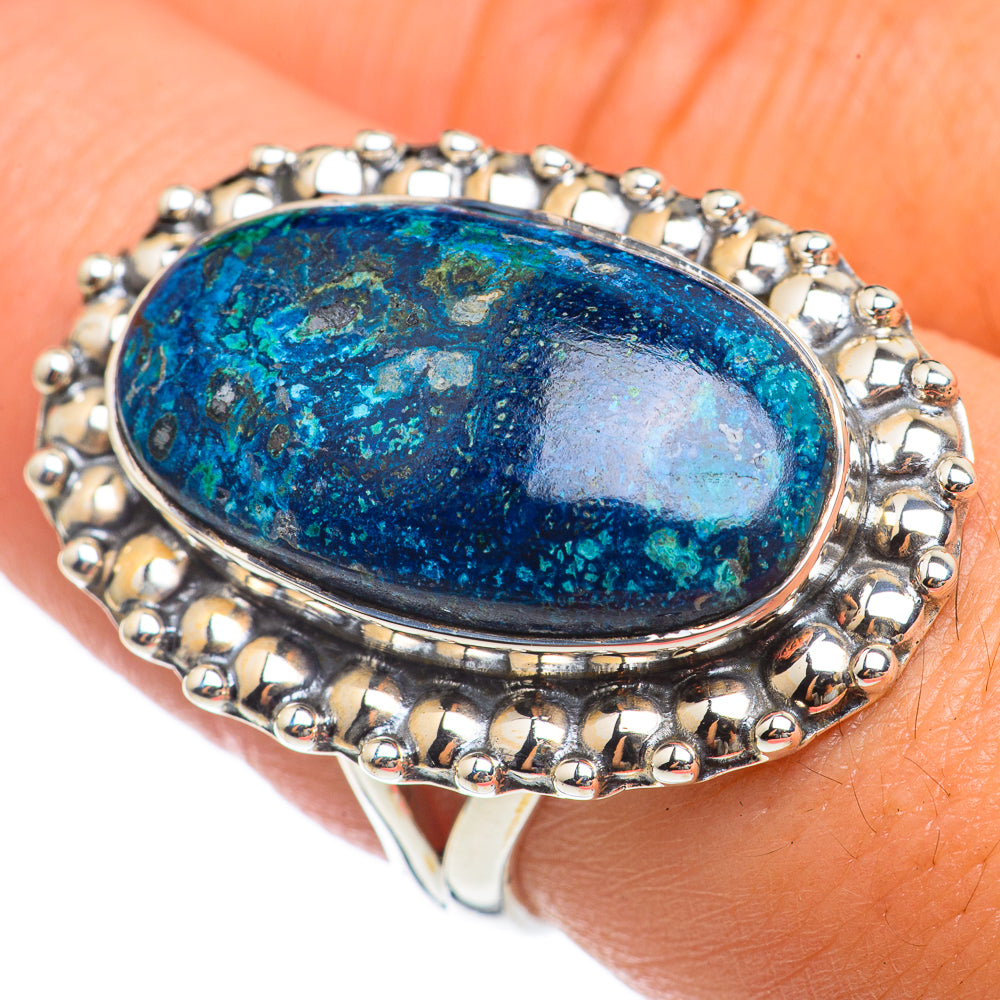 Shattuckite Rings handcrafted by Anasilvercos - RING68232