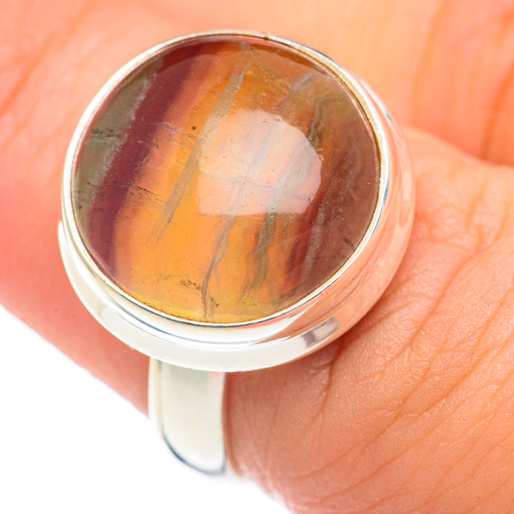 Fluorite Rings handcrafted by Anasilvercos - RING68254