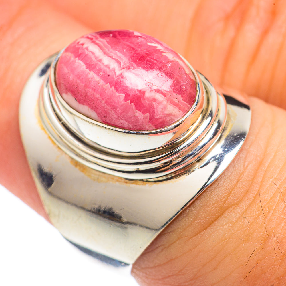 Rhodochrosite Rings handcrafted by Anasilvercos - RING68268