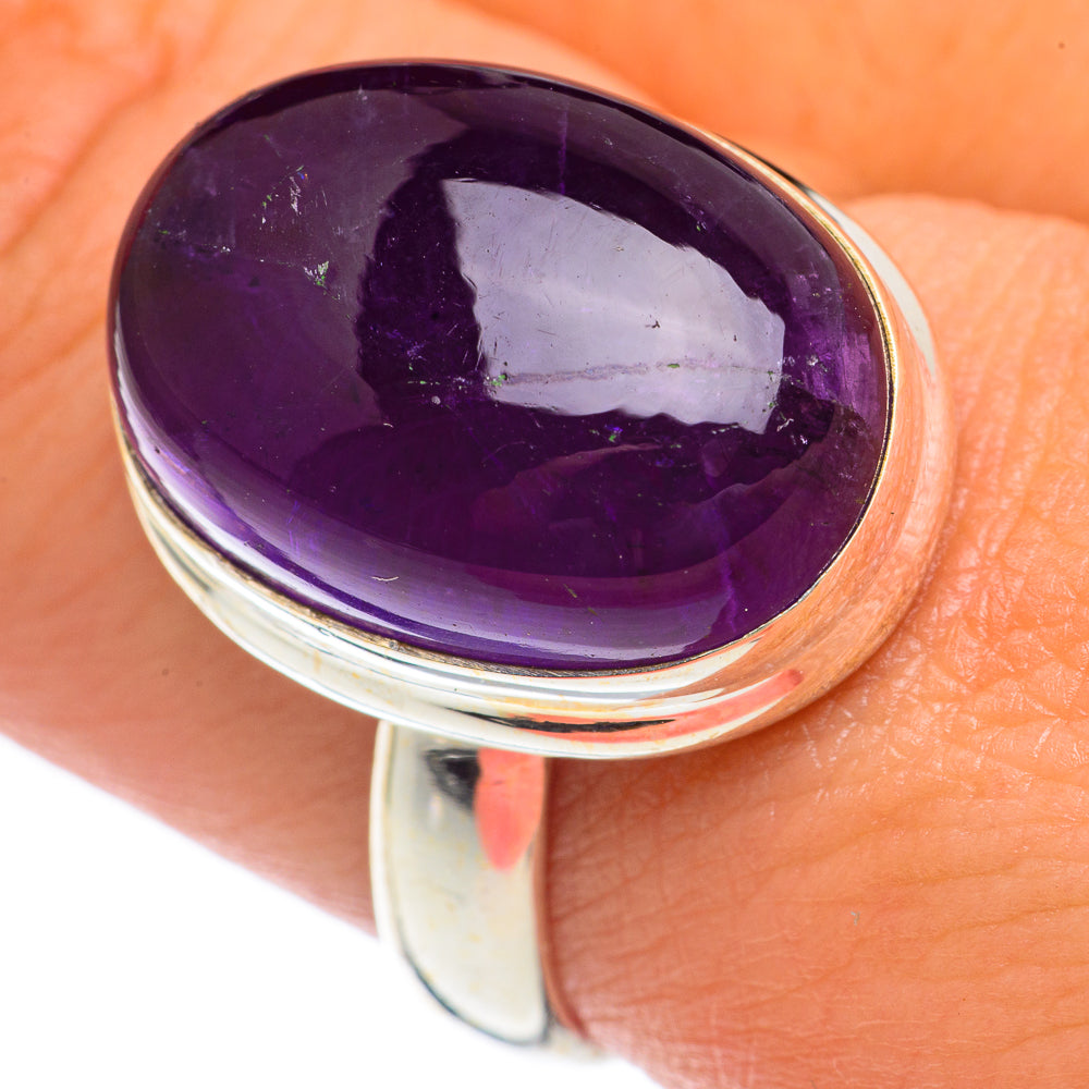 Amethyst Rings handcrafted by Anasilvercos - RING68272