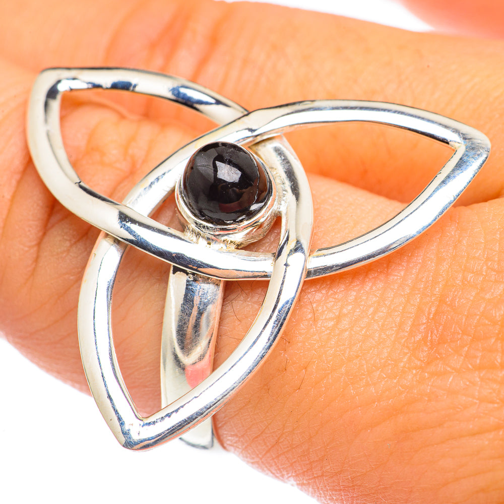 Black Onyx Rings handcrafted by Anasilvercos - RING68276