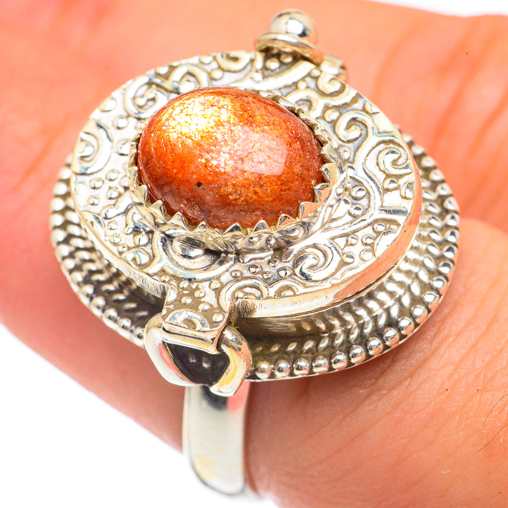 Sunstone Rings handcrafted by Anasilvercos - RING68296