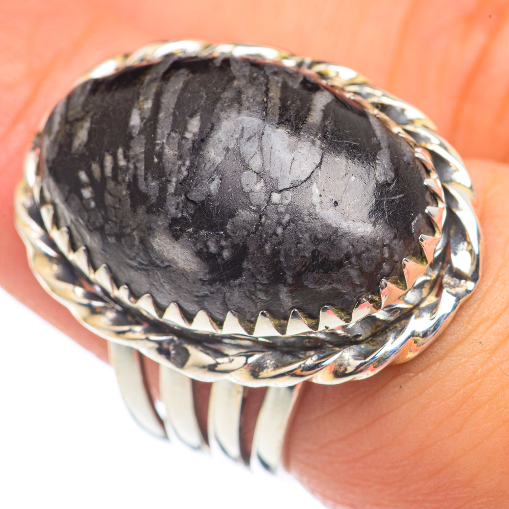 Pinolith Jasper Rings handcrafted by Anasilvercos - RING68304