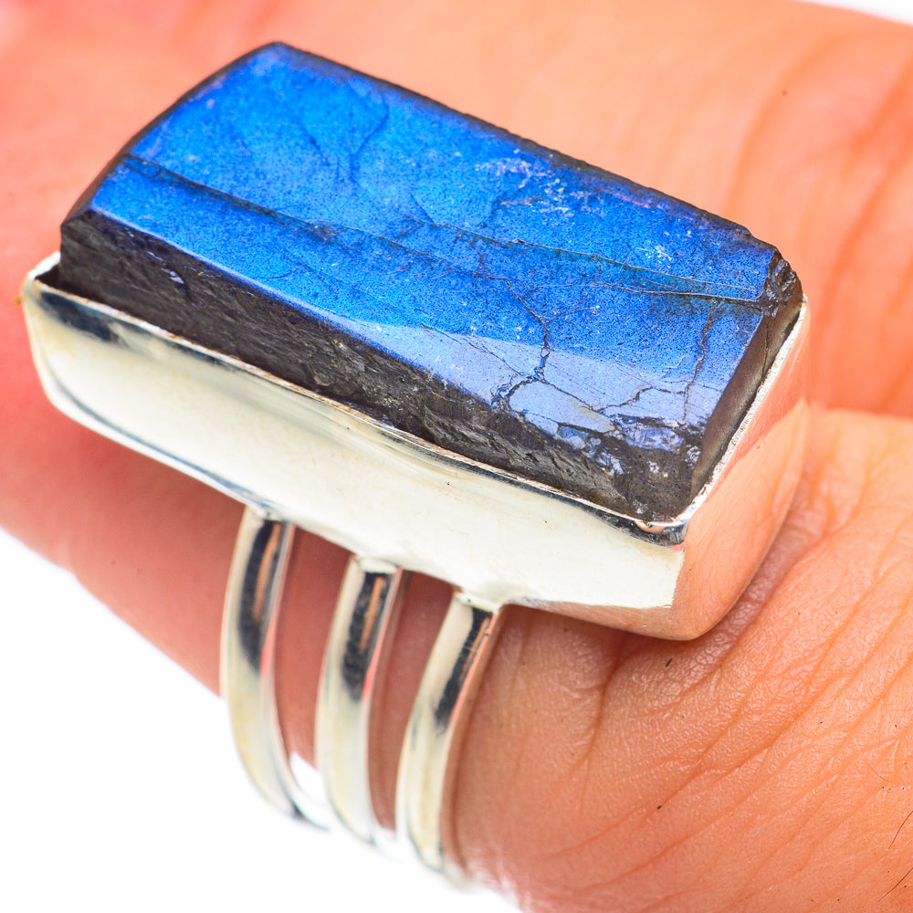 Labradorite Rings handcrafted by Anasilvercos - RING68322