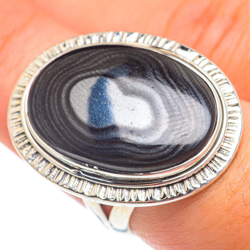 Psilomelane Rings handcrafted by Anasilvercos - RING68340
