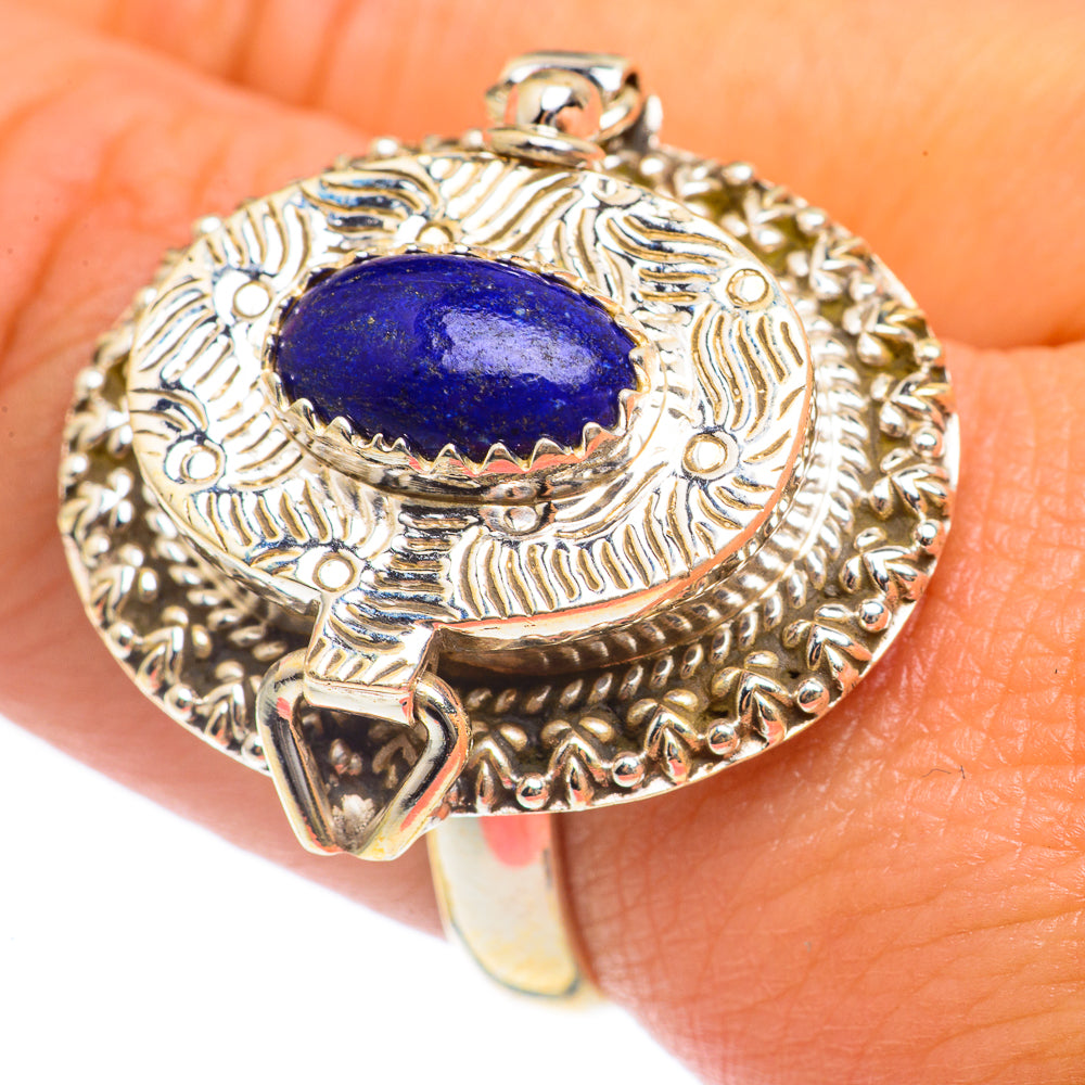 Lapis Lazuli Rings handcrafted by Anasilvercos - RING68351