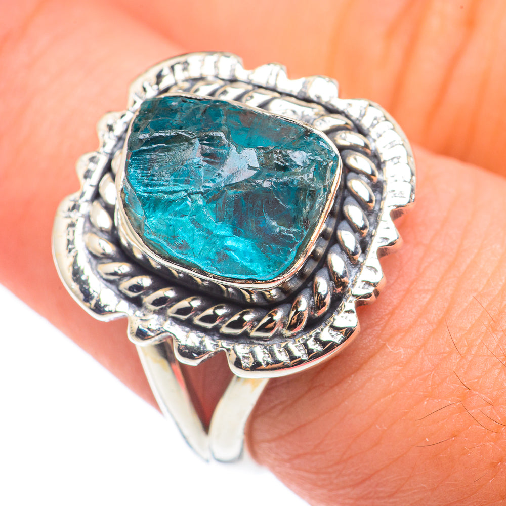 Apatite Rings handcrafted by Anasilvercos - RING68377