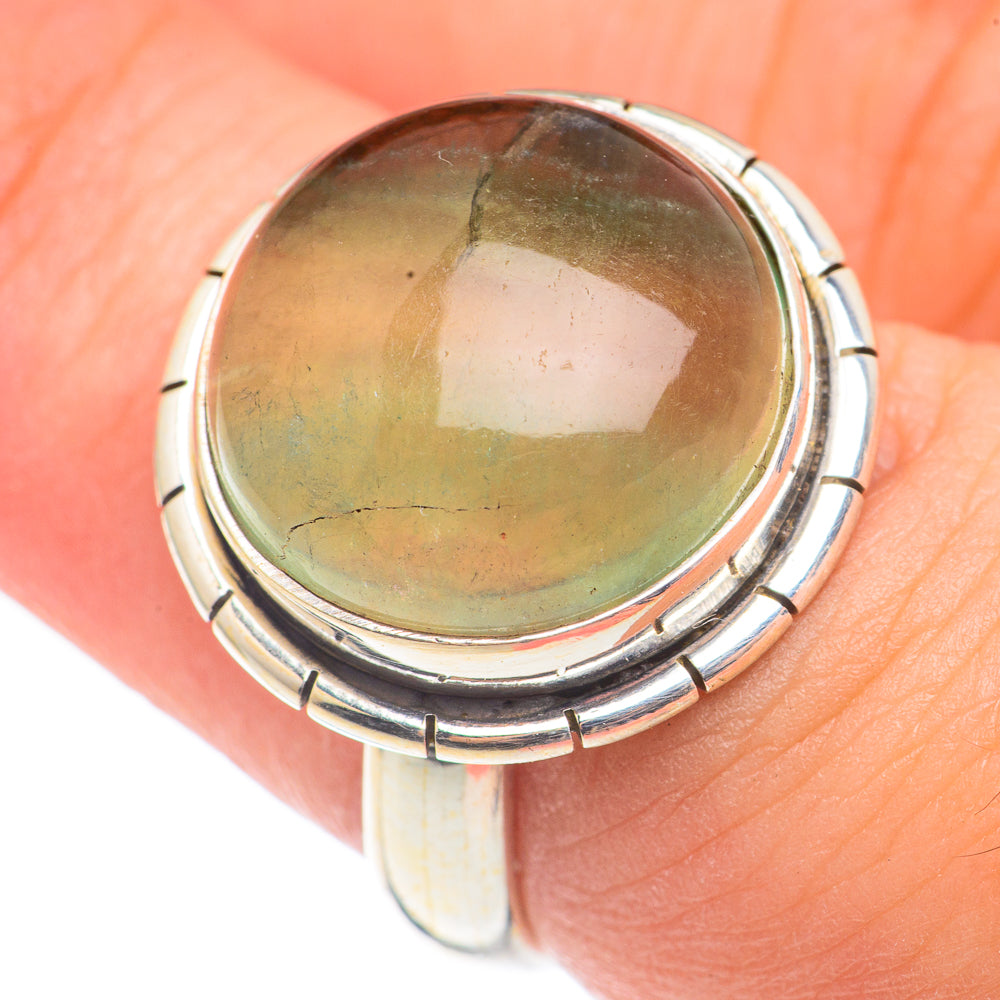Fluorite Rings handcrafted by Anasilvercos - RING68406