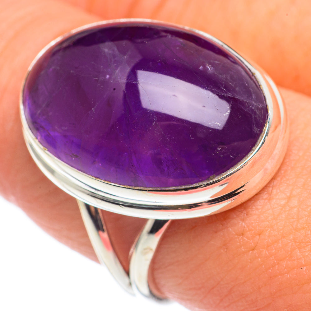 Amethyst Rings handcrafted by Anasilvercos - RING68427
