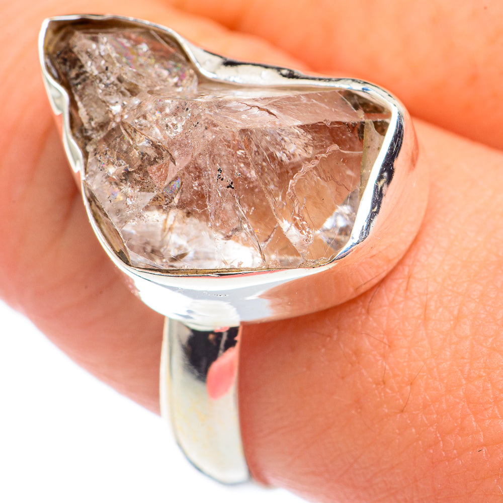 Herkimer Diamond Rings handcrafted by Anasilvercos - RING68433
