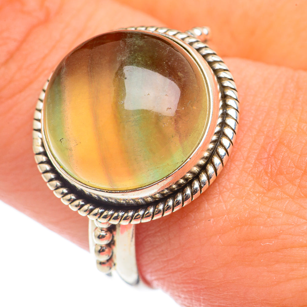 Fluorite Rings handcrafted by Anasilvercos - RING68438