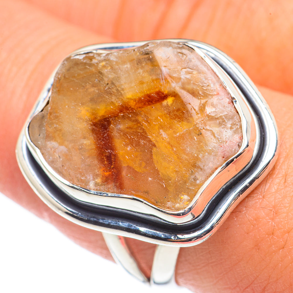 Citrine Rings handcrafted by Anasilvercos - RING68455