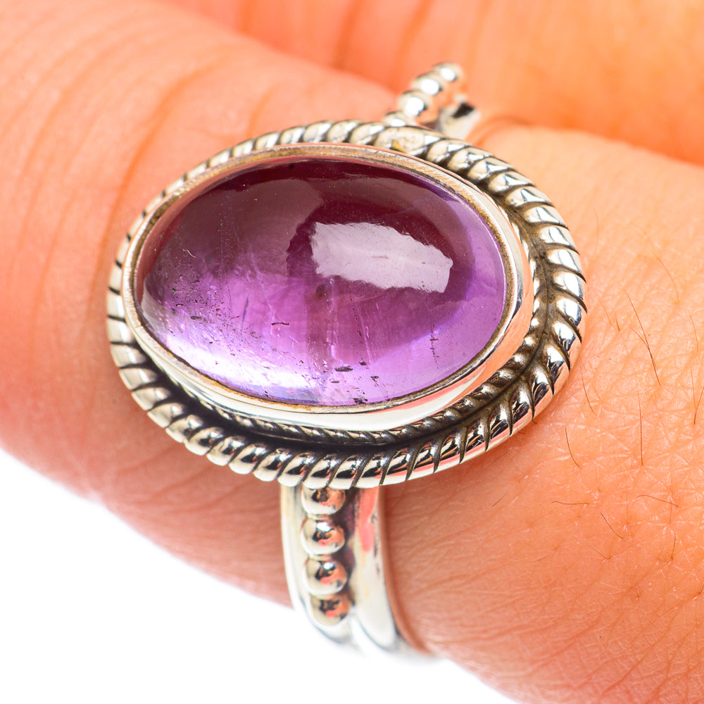 Amethyst Rings handcrafted by Anasilvercos - RING68461