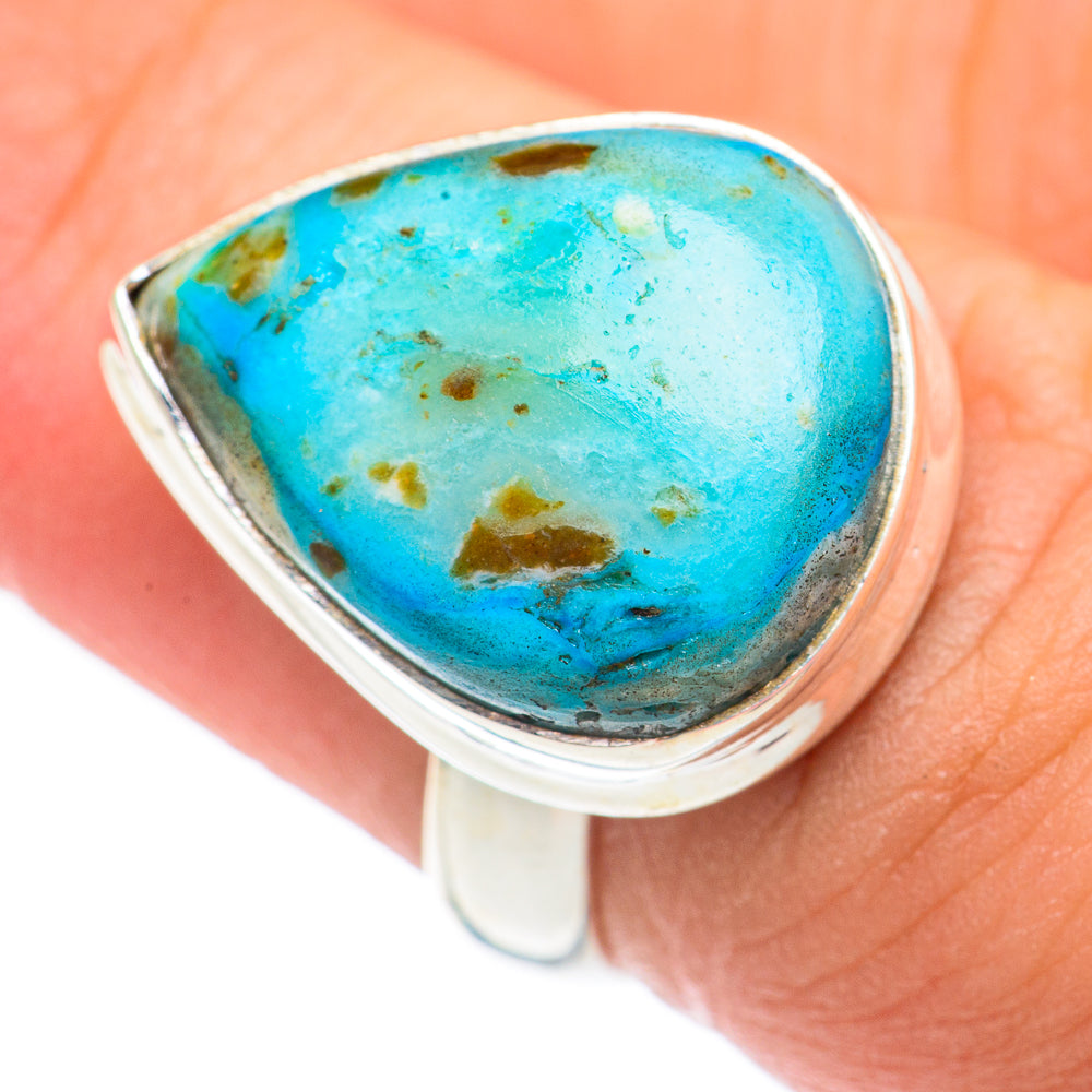 Larimar Rings handcrafted by Anasilvercos - RING68477