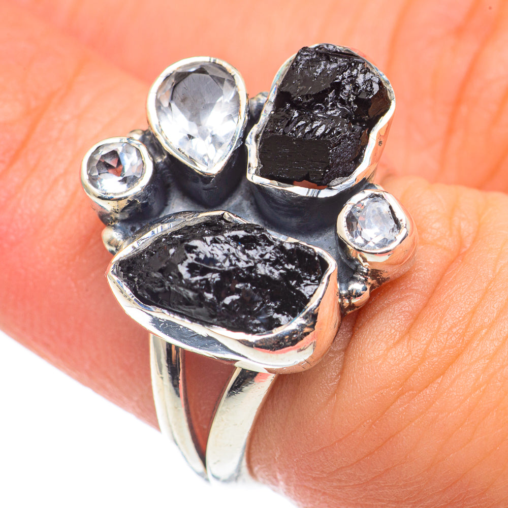 Black Onyx Rings handcrafted by Anasilvercos - RING68496